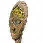 Roger Francois Wood Sculpture Figure Haitian Woman Modern Art Ethic Vintage Modern Home Decor