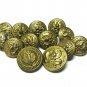 Button Lot Vintage Military Brass Style American Eagle Anchor Suit Decor Craft