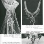 Macrame Design Pattern Book How To Instructions Vest Necklace Pot Holders