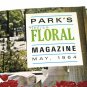 Parks Seed Company 1964 Floral Magazine Binder Gardening Horticulture How To Grow Flowers Plants