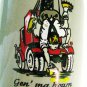 Gerz German Beer Stein Set Vintage Art Pottery Brewery Cartoon Barware Funny Hand Painted