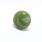 Carved Bakelite Earrings Green Button Screwback Vintage 1940s Jewelry Collectible Plastic