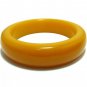 Chunky Butterscotch Bakelite Bracelet Bangle Thick Mustard Vintage 1940 Retro Mod Jewelry