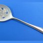 Silver Plated Serving Spoon Vintage Leona Italy Pierced Floral Vegetable Tomato Dining Kitchen