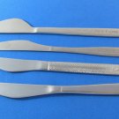 Airline Butter Fruit Knives American British Airways Cathay United Condiment Serving Vintage