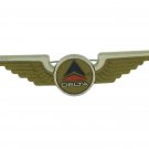 Delta Airlines Gold Wings Pin 1966 Vintage Memorabilia Flight Flying American Aeronautical History