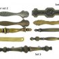 Vintage Hardware Lot Handles Pulls Knobs Cabinet Door Drawer Antique Brass Copper Pewter