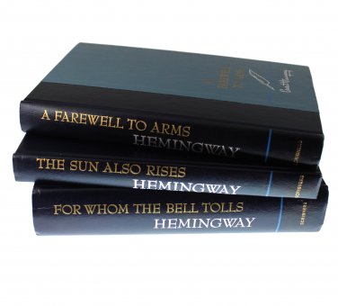 For Whom The Bell Tolls Farewell To Arms Sun Also Rises 3 Book Set Ernest Hemingway