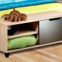 Footboard Bench Storage Unit - TV Stand - Media Cabinet Rack - Shoe Storage - Kids or Adult