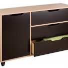 Three (3) Drawer + Extra Door Bedroom Dresser Chest Kids or Adult Clothes Organizer