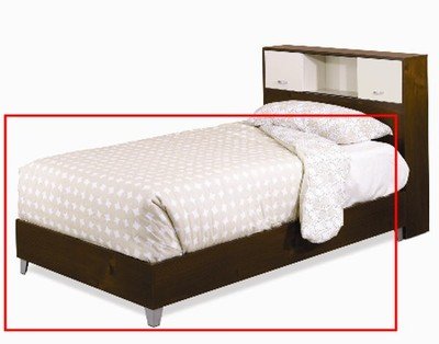 39" Kids or Adult Twin Size Platform Bed