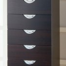 Seven (7) Drawer Espresso Bedroom Lingerie Dresser Chest Clothes Storage Undergarment Organizer
