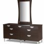 Bedroom Wall Mirror Vertical or Horizontal - Mount to Wall or Dresser