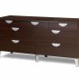 Seven (7) Drawer Espresso Bedroom Dresser Chest Clothes Storage Organizer