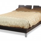 Queen Size Espresso Bedroom Platform Bed