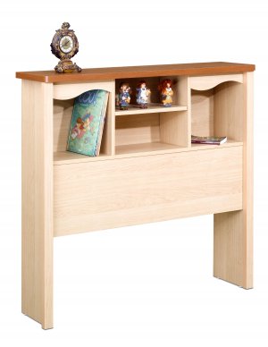 Twin Size Bed Storage Bookcase Headboard