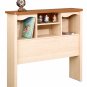 Twin Size Bed Storage Bookcase Headboard