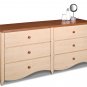Six (6) Drawer Bedroom Dresser Chest - Kids or Adult Wardrobe Clothes Storage