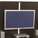 Espresso Plasma / LCD / DLP TV Base Stand Support Panel w/ Mounting Bracket