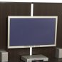 Espresso Plasma / LCD / DLP TV Base Stand Support Panel w/ Mounting Bracket
