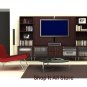 Espresso TV Audio / Cable / Satellite Components Storage Tower Bookcase