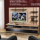 Plasma / LCD / DLP TV Stand Base Storage Entertainment Center