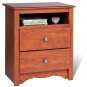 CHERRY Double/Full Size Platform Storage Bed + Headboard + Night Stand Package