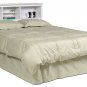 WHITE Double/Full Size Platform Storage Bed + Headboard + Night Stand Package