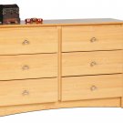 Maple Condo Bedroom Dresser Clothes Storage Cabinet Chest Kids/Youth