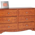 Cherry Condo Bedroom Dresser Clothes Storage Cabinet Chest Kids/Youth