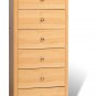 Maple Bedroom Lingerie Chest Dresser Storage Clothes Organizer