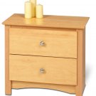 Maple Bedroom Nightstand Bookcase Book Night Stand Storage