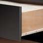 Black Twin Captains Platform Storage Bed 3 Drawer Dresser Kids Clothes