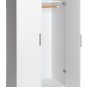 White  32" Bedroom/Kitchen/Laundry/Office Storage Wardrobe Cabinet