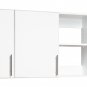 White 54" Laundry Room / Den Storage Cabinet - Kitchen Garage or Bathroom Use too!