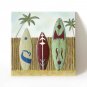 Very Cool Looking Surfboard Wall Plaque Great Shape