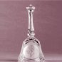 Rose-Etched   Dinner Bell