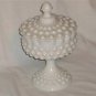 Vintage Antique Fenton Hobnail Candy Dish