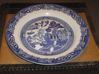 Blue Willow Royal Cuthbertson 12" Serving Plate