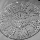 Federal Glass Clear Divided Relish Platter