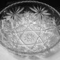 Anchor Hocking Star of David Salad Clear Glass Bowl