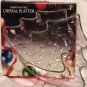 Clear Glass Christmas Tree Crystal Platter