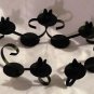 3 Home Interior Black Wrought Iron Candle Holder