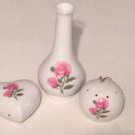 3 Piece Set Rose Bouquet Collection Potpourri Holders and Vase JCPenney