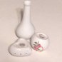 3 Piece Set Rose Bouquet Collection Potpourri Holders and Vase JCPenney