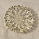 Vintage Crystal Clear Glass Ashtray