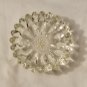 Vintage Crystal Clear Glass Ashtray