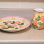 Val Do Sol Pitcher and Plate
