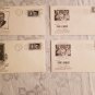 4 - John F Kennedy Unaddressed Envelopes Stamped