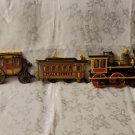 Home Interior Plaques Set  of 3 Train, Stagecoach, Trolly with chain